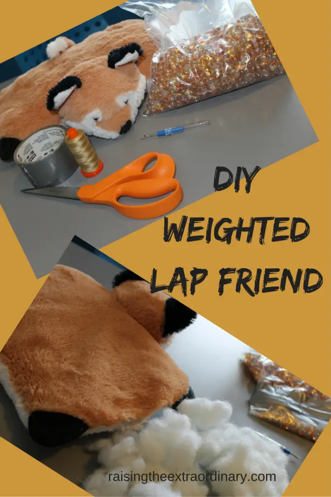 DIY Weighted Lap Friend Raising the Extraordinary