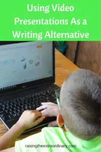 homeschool | homeschool tips | homeschooling | homeschooling tips | simple slide show | slide show | mysimpleshow | learning disabilities | writing with learning disabilities | homeschooling dyslexic child | teaching writing to child with learning disabilities | writing alternatives | video presentations | education resource | homeschool resources